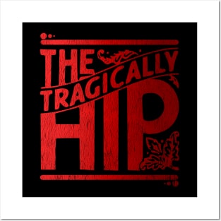 RED the tragically hip Posters and Art